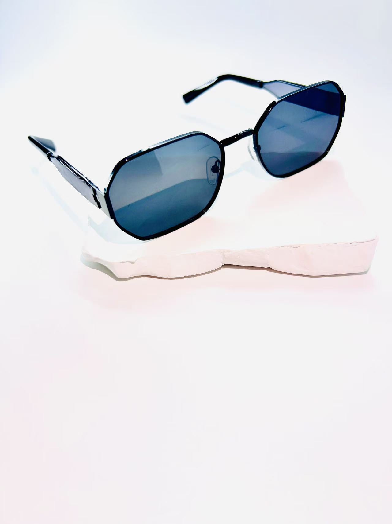 A wide selection of sunglasses - different frame and lens styles